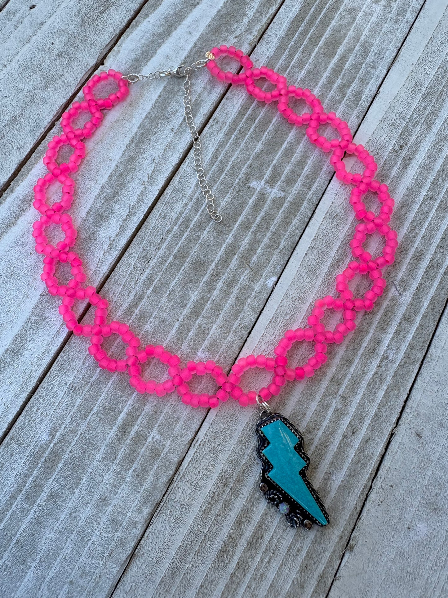 Neon Pink Bolt