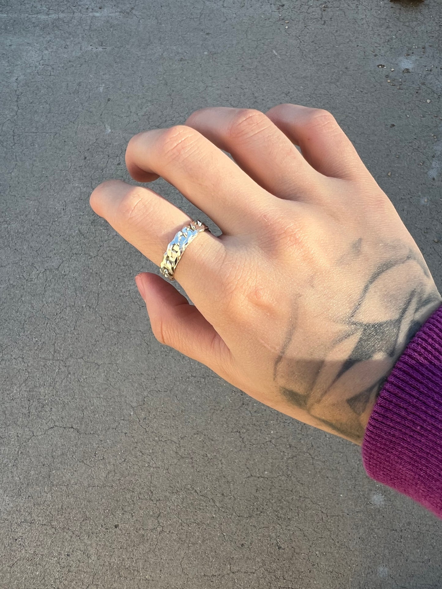 Cuban Chain Ring