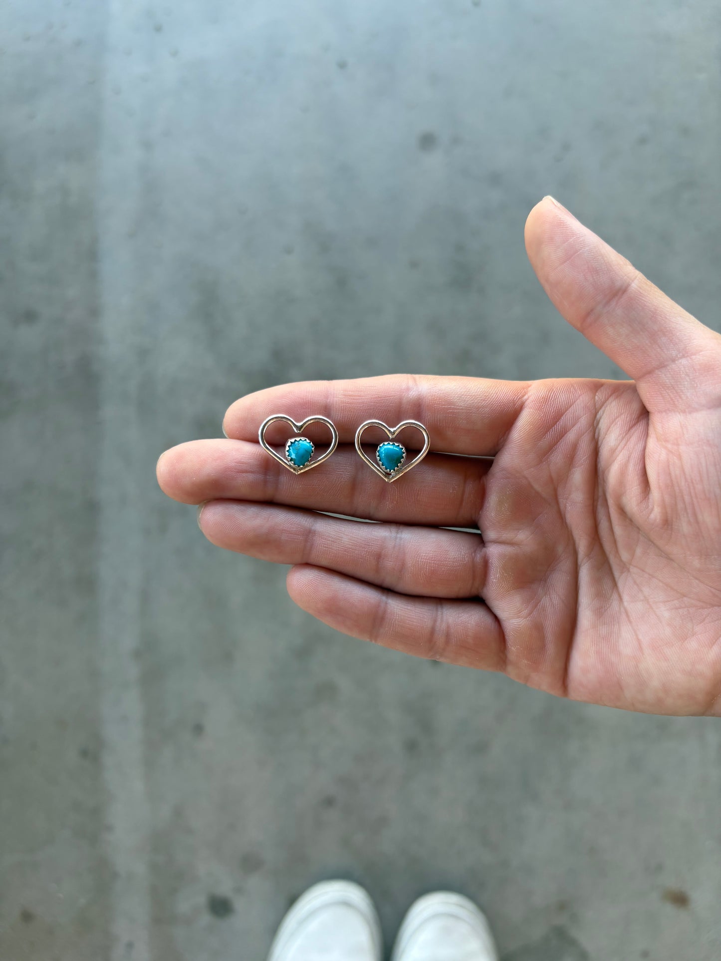 K.T.N Heart Studs