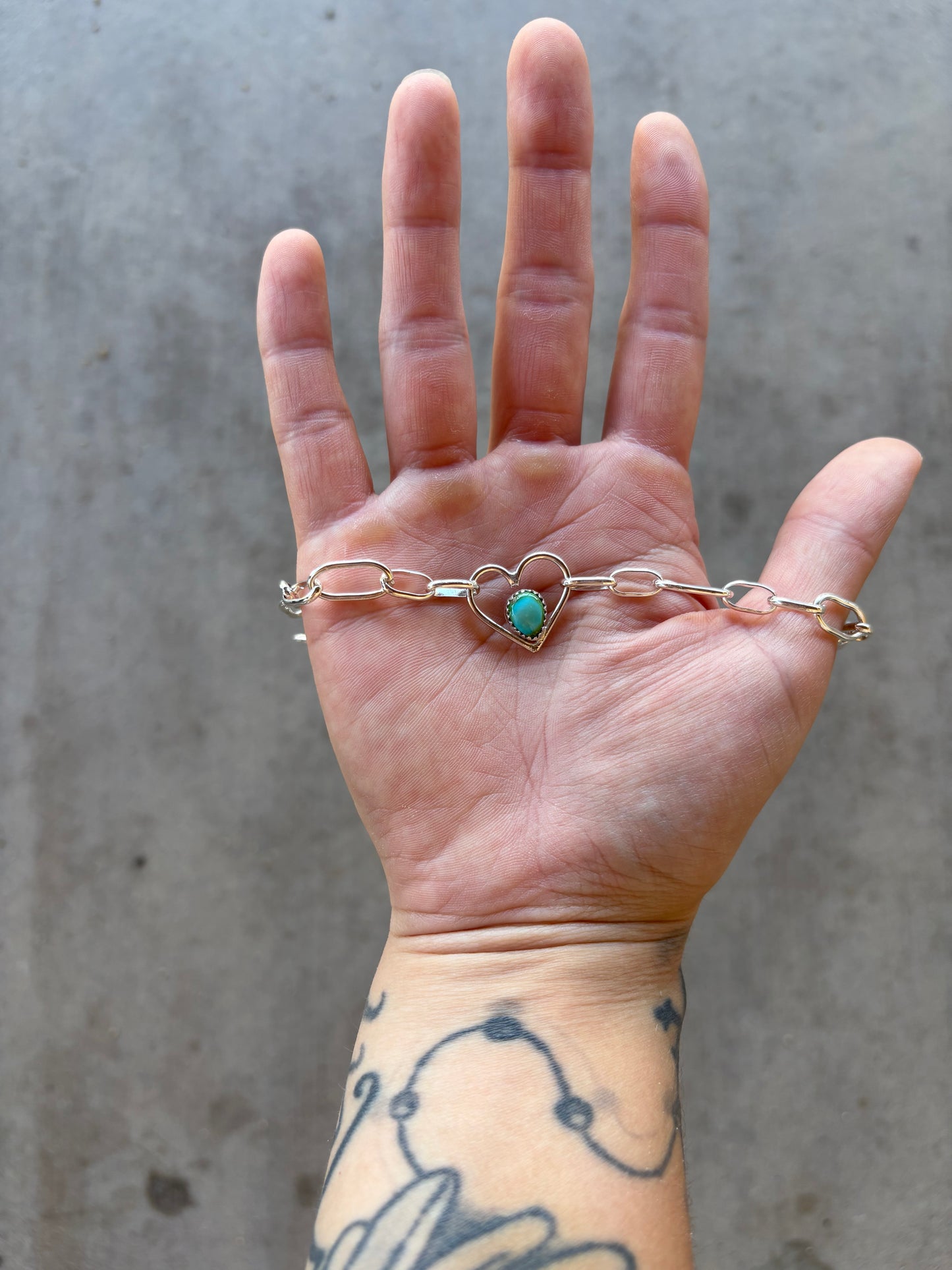 S.M Heart Bracelet