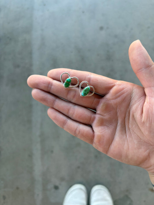 S. Heart Studs