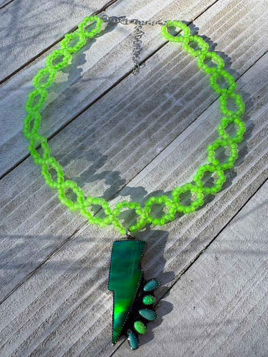Neon Green Bolt
