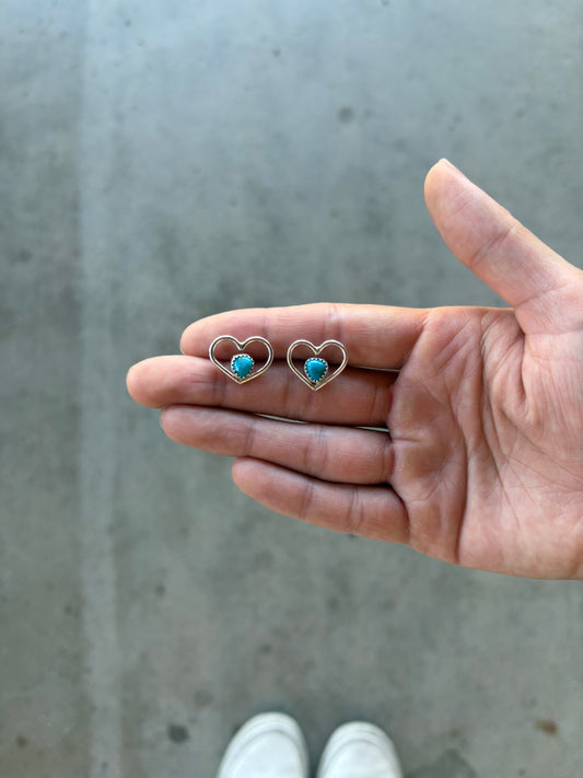 K.T.N Heart Studs